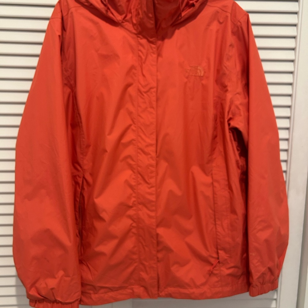 The North Face Orange Hooded Jacket